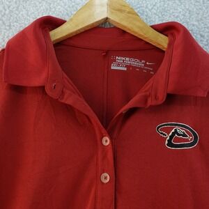 Nike Golf Tour Performance‎ Mens XXL Arizona Diamondbacks Polo Shirt Dri-FIT